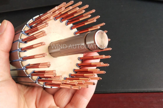 ماشین شکل گیری سیم دایره ای Conformadora De Alambre دایره ای AWG12 AWG7 2mm تا 4mm تامین کننده