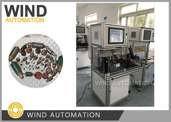 تجهیزات آزمایش آرماتور استارتر در طول ایستگاه دوگانه چرخش روتور WIND-ATS-02 تامین کننده