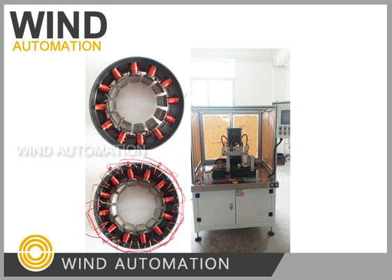 دستگاه پیچ و خم کردن استاتور 4 محور Servo Needle Winder 7kw Awg18 / Awg38 تامین کننده