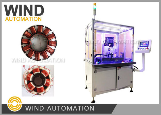 دستگاه پیچ و خم کردن استاتور 4 محور Servo Needle Winder 7kw Awg18 / Awg38 تامین کننده