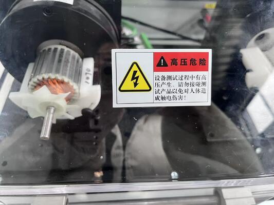 Double Station AC Motor Winding Machine Rotor Analyser Commutator Bars Below 96