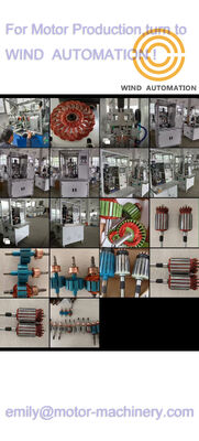 CE Armature Winding Machine Dc Commutator Motor Fully Automatic Production Line